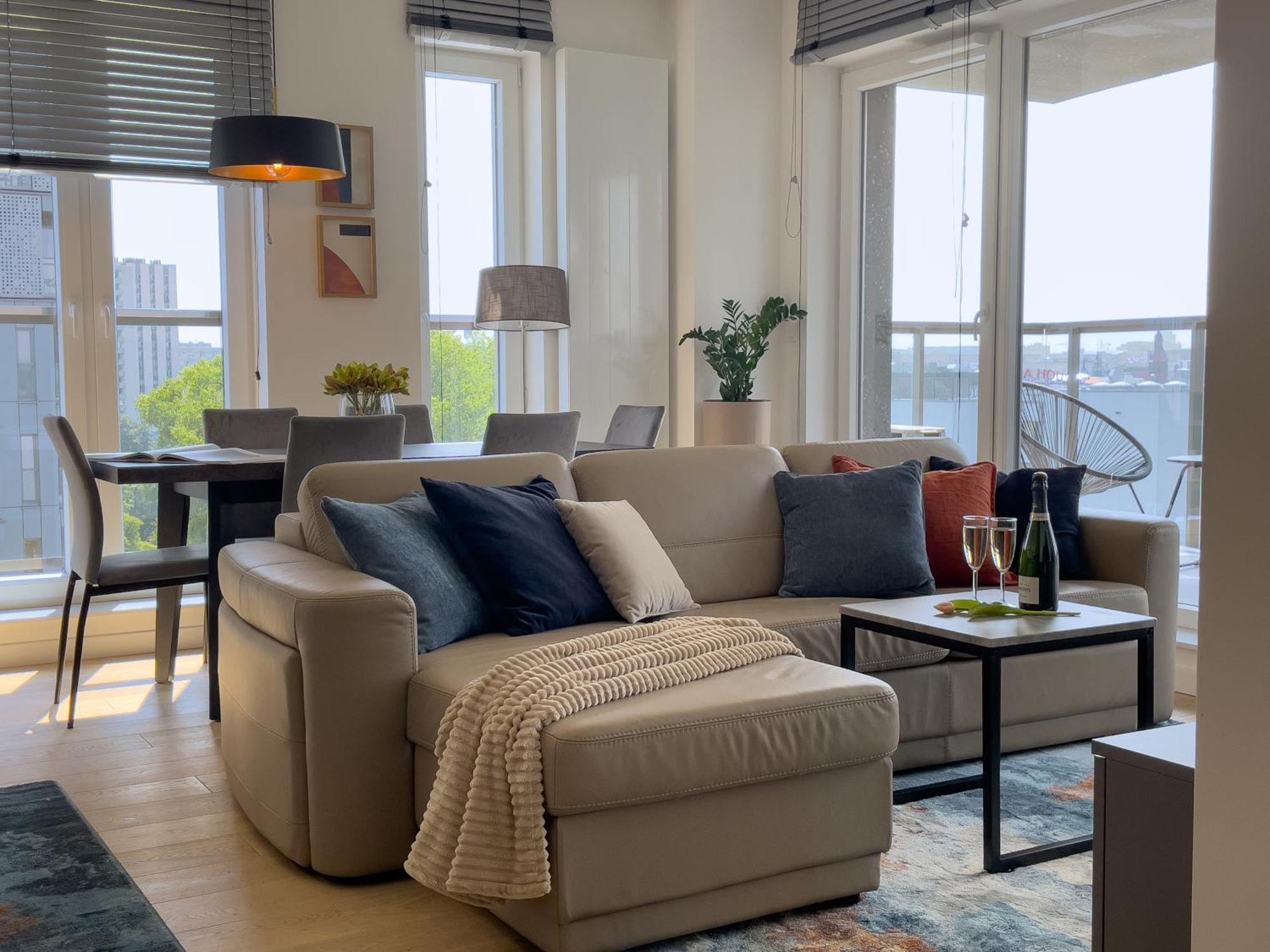 Urban Apartments Premium Sokolska 30A Towers No 58, 2 Free Garages, Gym & Sauna, Self Check-In Катовице Экстерьер фото